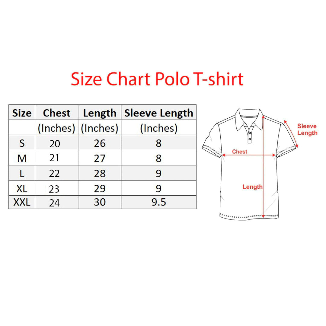 GD-Super Imported Seawead Orange EMB Logo Polo Shirt